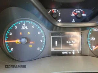 2021 GMC Canyon 4WD Elevation Standard with VIN 1GTH6BEN2M1135093, listed as a Copart auction lot 75037674 with 107,467 mi miles and Salvage Title. Bid and sale history available at carsss.com. Image 9.