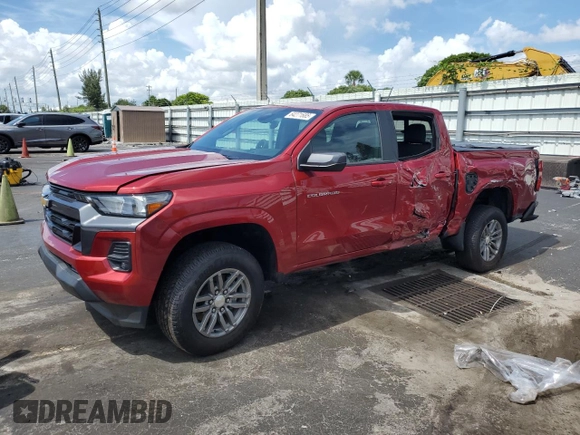 2024 Chevrolet Colorado 2WD LT с VIN 1GCPSCEKXR1112753, выставлен на аукционе Copart как лот 64271685 с пробегом 13 775 миль миль и Списание • Salvage title. История ставок и продаж доступна на DreamBid. Изображение 1.