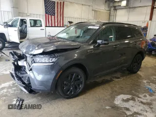 2021 Kia Sorento S z VIN 5XYRLDLC5MG004122, wystawiony jako Copart lot #57702815 z przebiegiem 72 344 mil mil oraz Czysty tytuł • Clean title. Historia ofert i sprzedaży dostępna na DreamBid. Obrazek 1.
