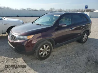 2013 Kia Sorento LX with VIN 5XYKTDA2XDG311216, listed as a Copart auction lot 50645915 with 183,209 mi miles and Clean Title. Bid and sale history available at carsss.com. Image 1.