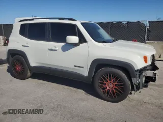 2017 Jeep Renegade Latitude with VIN ZACCJABB7HPG43613, listed as a Copart auction lot 50196975 with 107,434 mi miles and Salvage Title. Bid and sale history available at carsss.com. Image 4.