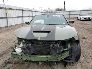 2021 Dodge Charger Scat Pack with VIN 2C3CDXGJ7MH503684, listed as a Copart auction lot 42331415 with 82,114 mi miles and Salvage Title. Bid and sale history available at DreamBid. Image 10.