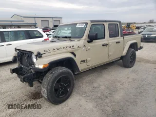 2020 Jeep Gladiator Sport S с VIN 1C6HJTAG1LL187076, выставлен на аукционе Copart как лот 47824605 с пробегом 46 929 миль миль и Списание • Salvage title. История ставок и продаж доступна на DreamBid. Изображение 1.