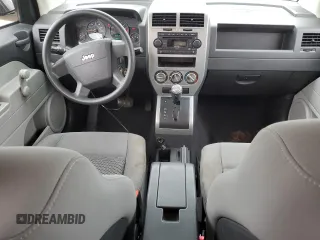 2007 Jeep Compass Sport with VIN 1J8FT47W87D211137, listed as a Copart auction lot 45294835 with 144,156 mi miles and Salvage Title. Bid and sale history available at carsss.com. Image 8.
