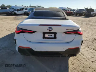 2023 BMW 4 Series M440i with VIN WBA53AT01PCL61211, listed as a Copart auction lot 83972064 with 12,489 mi miles and Salvage Title. Bid and sale history available at DreamBid. Image 6.