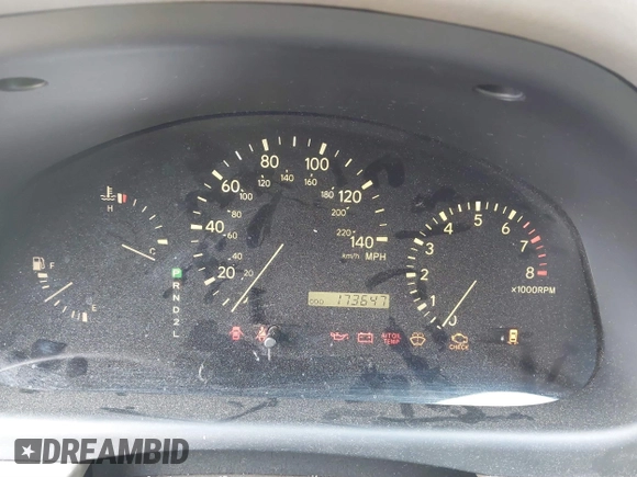 2000 Lexus RX 300 with VIN JT6HF10U9Y0111367, listed as a IAAI auction lot 41716452 with 173,647 mi miles and . Bid and sale history available at DreamBid. Image 7.