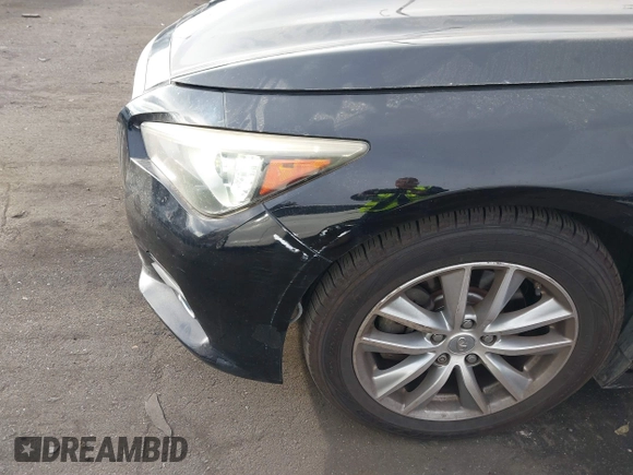 2015 Infiniti Q50 Premium with VIN JN1BV7AP9FM342033, listed as a IAAI auction lot 41241687 with 183,887 mi miles and . Bid and sale history available at DreamBid. Image 19.