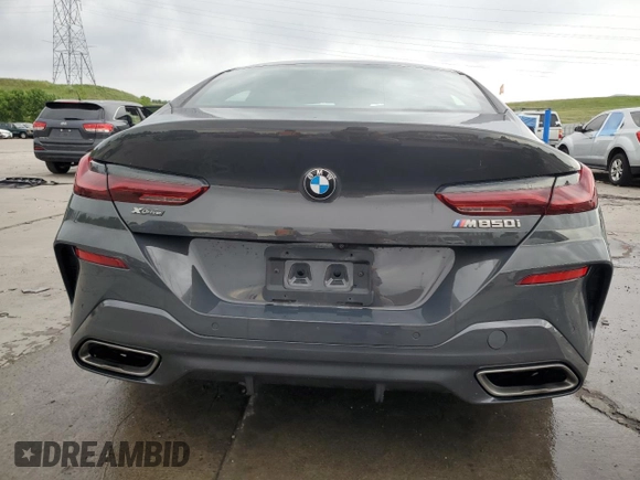 2020 BMW 8 Series M850i with VIN WBAGV8C0XLCD64228, listed as a Copart auction lot 60908315 with 67,643 mi miles and Salvage title. Bid and sale history available at DreamBid. Image 6.