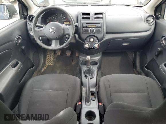 2014 Nissan Versa SV with VIN 3N1CN7AP2EL865682, listed as a Copart auction lot 55087765 with 208,703 mi miles and Salvage Title. Bid and sale history available at DreamBid. Image 8.