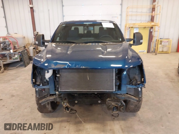 2023 Ford F-150 XL with VIN 1FTFW1E57PKE79681, listed as a IAAI auction lot 41667502 with 17,198 mi miles. Bid and sale history available at carsss.com. Image 12.