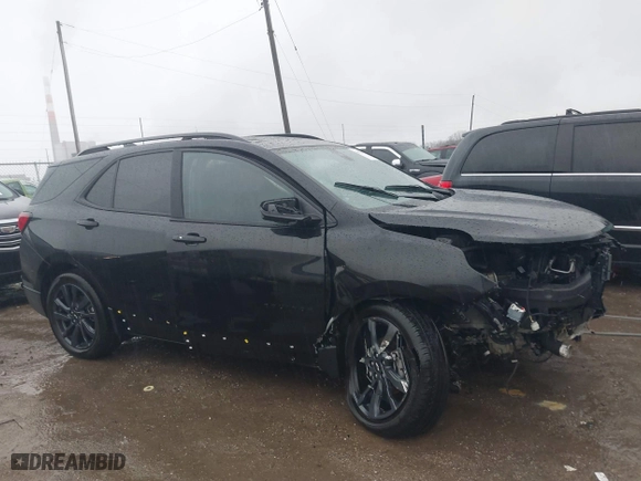 2024 Chevrolet Equinox RS with VIN 3GNAXMEG4RL165800, listed as a IAAI auction lot 41078613 with 19,777 mi miles. Bid and sale history available at carsss.com. Image 14.