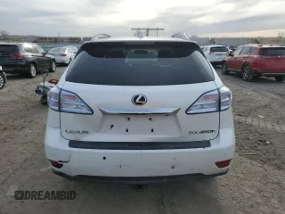 2010 Lexus RX 450h with VIN JTJBC1BA0A2016911, listed as a Copart auction lot 42614515 with 169,490 mi miles and Salvage title. Bid and sale history available at DreamBid. Image 6.