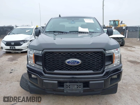 2020 Ford F-150 XL with VIN 1FTEW1CP7LKD07631, listed as a IAAI auction lot 41711165 with 101,608 mi miles. Bid and sale history available at carsss.com. Image 12.
