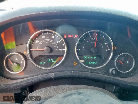 2015 Jeep Wrangler Unlimited Sport с VIN 1C4HJWDG2FL528687, выставлен на аукционе Copart как лот 59174625 с пробегом 87 285 миль миль и На запчасти • Non repairable. История ставок и продаж доступна на DreamBid. Изображение 9.