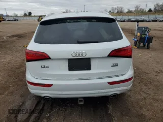 2015 Audi Q5 Premium Plus with VIN WA1CMAFP2FA125400, listed as a Copart auction lot 49182235 with 115,569 mi miles and Salvage title. Bid and sale history available at DreamBid. Image 6.