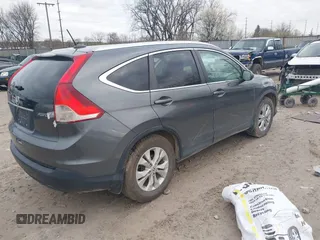 2013 Honda CR-V EX-L with VIN 2HKRM4H79DH664018, listed as a IAAI auction lot 41907086 with 196,150 mi miles. Bid and sale history available at carsss.com. Image 4.