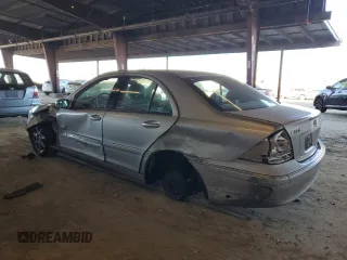 2003 Mercedes-Benz C 230/260/280/320 with VIN WDBRF64J23F352055, listed as a Copart auction lot 42154175 with 201,721 mi miles and Salvage Title. Bid and sale history available at DreamBid. Image 2.