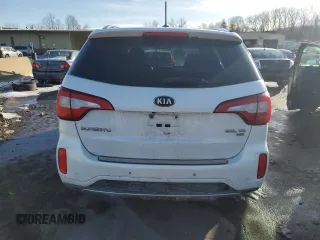 2014 Kia Sorento SX with VIN 5XYKWDA78EG485032, listed as a Copart auction lot 44433945 with 133,899 mi miles and Salvage title. Bid and sale history available at DreamBid. Image 6.