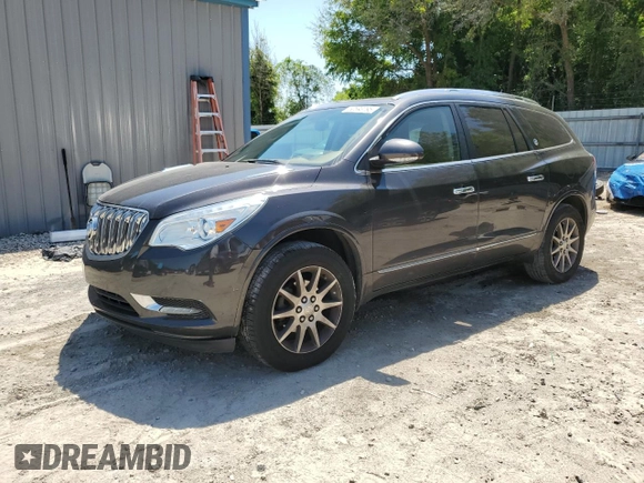 2013 Buick Enclave Leather with VIN 5GAKRCKD9DJ259989, listed as a Copart auction lot 52593795 with 0 mi miles and Non Repairable. Bid and sale history available at carsss.com. Image 1.