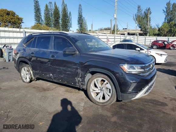 2022 Volkswagen Atlas 3.6L V6 SE w/Technology with VIN 1V2JR2CAXNC529065, listed as a Copart auction lot 47360925 with 88,277 mi miles and Salvage Title. Bid and sale history available at carsss.com. Image 4.