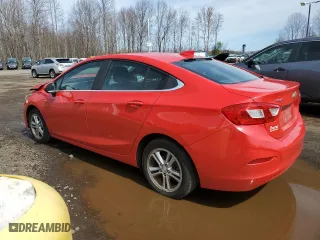 2017 Chevrolet Cruze LT with VIN 1G1BE5SM2H7228567, listed as a Copart auction lot 51961165 with 148,240 mi miles and Salvage Title. Bid and sale history available at carsss.com. Image 2.