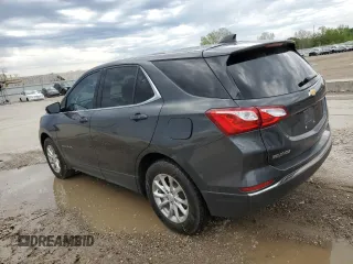 2019 Chevrolet Equinox LT with VIN 2GNAXUEV6K6246743, listed as a Copart auction lot 54349115 with 129,595 mi miles and Salvage Title. Bid and sale history available at DreamBid. Image 2.