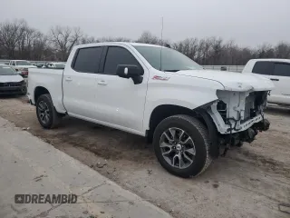 2024 Chevrolet Silverado 1500 RST with VIN 2GCUDEED3R1270310, listed as a Copart auction lot 43571975 with 1,659 mi miles and Salvage Title. Bid and sale history available at carsss.com. Image 4.
