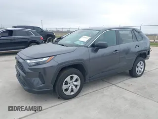 2023 Toyota RAV4 LE with VIN 2T3F1RFV3PW358939, listed as a IAAI auction lot 41575625 with 54,960 mi miles. Bid and sale history available at carsss.com. Image 17.