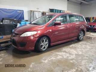 2008 Mazda 5 Sport with VIN JM1CR293480321756, listed as a Copart auction lot 86882064 with Not Provided miles and Salvage Title. Bid and sale history available at carsss.com. Image 1.