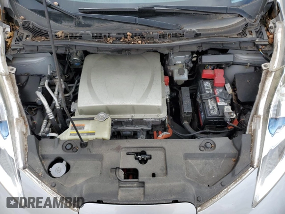 2016 Nissan LEAF S with VIN 1N4BZ0CP2GC314125, listed as a Copart auction lot 81280444 with 47,575 mi miles and Salvage Title. Bid and sale history available at carsss.com. Image 11.