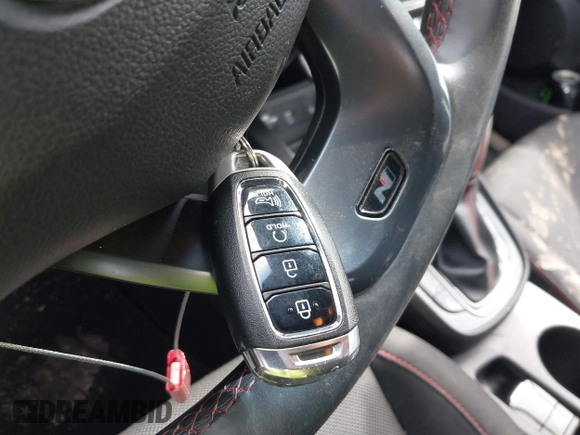 2022 Hyundai Kona N Line with VIN KM8K3CA32NU923862, listed as a IAAI auction lot 41826113 with 75,298 mi miles. Bid and sale history available at carsss.com. Image 11.