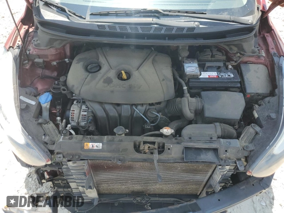 2016 Hyundai Elantra SE with VIN 5NPDH4AE0GH739085, listed as a Copart auction lot 56312665 with 130,534 mi miles and Salvage title. Bid and sale history available at DreamBid. Image 11.