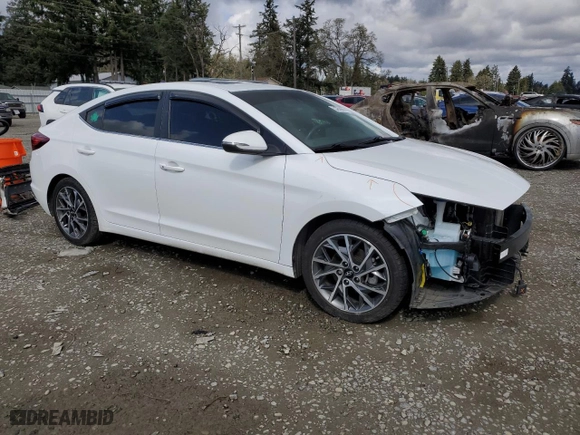 2020 Hyundai Elantra SEL with VIN 5NPD84LF4LH630127, listed as a Copart auction lot 50856955 with 29,966 mi miles and Salvage Title. Bid and sale history available at carsss.com. Image 4.
