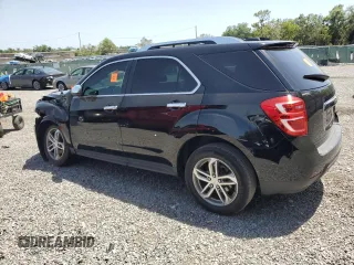 2016 Chevrolet Equinox LTZ with VIN 2GNALDEKXG6194526, listed as a Copart auction lot 56898175 with 107,485 mi miles and Salvage title. Bid and sale history available at DreamBid. Image 2.