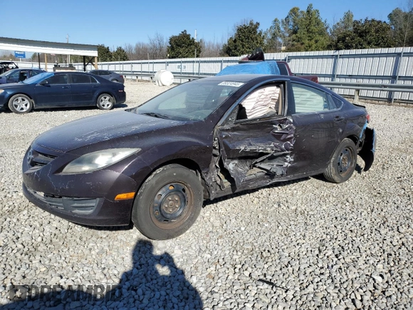 2011 Mazda Mazda6 i Sport with VIN 1YVHZ8BH9B5M22567, listed as a Copart auction lot 89324945 with 0 mi miles and Salvage Title. Bid and sale history available at carsss.com. Image 1.