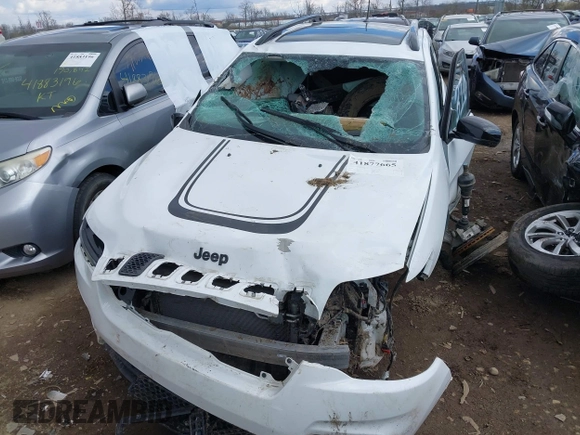 2022 Jeep Cherokee X with VIN 1C4PJMCX1ND552845, listed as a IAAI auction lot 41877665 with Not provided miles and . Bid and sale history available at DreamBid. Image 6.