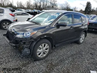 2013 Honda CR-V EX-L with VIN 5J6RM4H70DL005069, listed as a Copart auction lot 49505005 with 39,392 mi miles and Salvage Title. Bid and sale history available at carsss.com. Image 1.