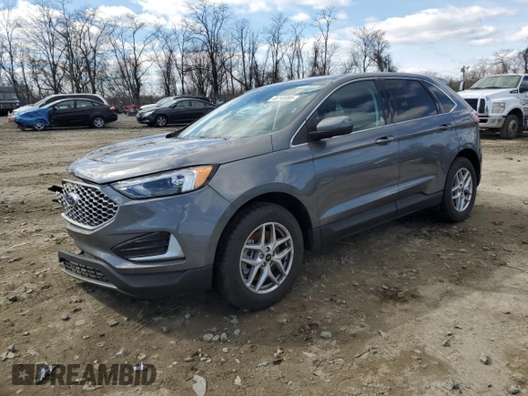 2024 Ford Edge SEL with VIN 2FMPK4J9XRBB00160, listed as a Copart auction lot 46745995 with 7,907 mi miles and Non Repairable. Bid and sale history available at carsss.com. Image 1.