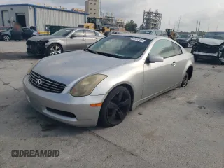 2003 Infiniti G35 w/Leather with VIN JNKCV54E53M200398, listed as a Copart auction lot 53337494 with 224,974 mi miles and Salvage Title. Bid and sale history available at DreamBid. Image 1.