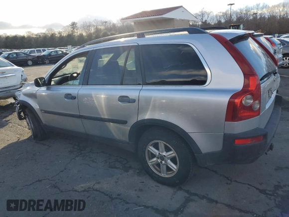 2003 Volvo XC90 with VIN YV1CM59H831017564, listed as a Copart auction lot 43927085 with 0 mi miles and Salvage Title. Bid and sale history available at carsss.com. Image 2.