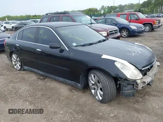 2003 Infiniti G35 w/Leather z VIN JNKCV51EX3M331282, wystawiony jako IAAI lot #42213936 z przebiegiem Nie podano mil oraz . Historia ofert i sprzedaży dostępna na DreamBid. Obrazek 1.