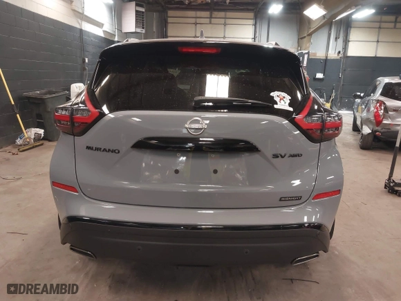 2023 Nissan Murano SV with VIN 5N1AZ2BS9PC141626, listed as a IAAI auction lot 41929851 with 18,469 mi miles. Bid and sale history available at carsss.com. Image 16.