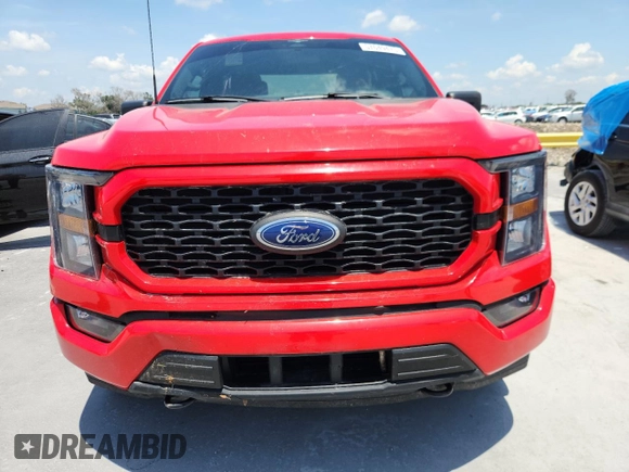 2023 Ford F-150 XL with VIN 1FTEW1EP9PKE23979, listed as a Copart auction lot 57649475 with 35,240 mi miles and Non repairable. Bid and sale history available at DreamBid. Image 5.