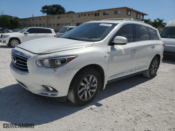 2014 Infiniti QX60 with VIN 5N1AL0MM9EC515024, listed as a Copart auction lot 49301495 with 138,564 mi miles and Clean Title. Bid and sale history available at carsss.com. Image 1.