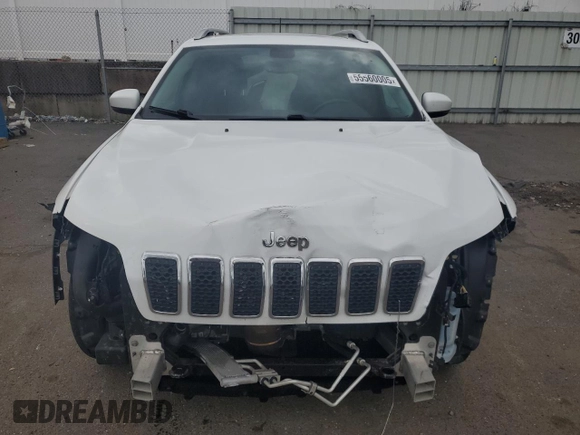 2019 Jeep Cherokee Limited with VIN 1C4PJMDX6KD122304, listed as a Copart auction lot 55560005 with 93,334 mi miles and Salvage Title. Bid and sale history available at DreamBid. Image 5.