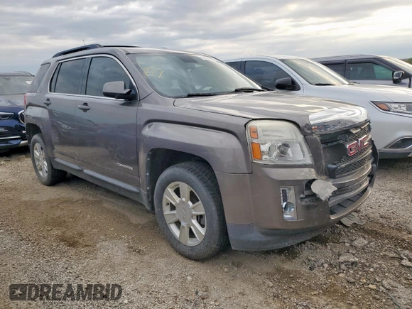 2010 GMC Terrain SLE-2 with VIN 2CTALDEW0A6239335, listed as a Copart auction lot 48861855 with 176,858 mi miles and Salvage Title. Bid and sale history available at carsss.com. Image 4.