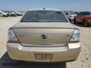 2008 Mercury Sable Premier with VIN 1MEHM42WX8G611803, listed as a Copart auction lot 49438965 with 114,879 mi miles and Salvage Title. Bid and sale history available at carsss.com. Image 6.