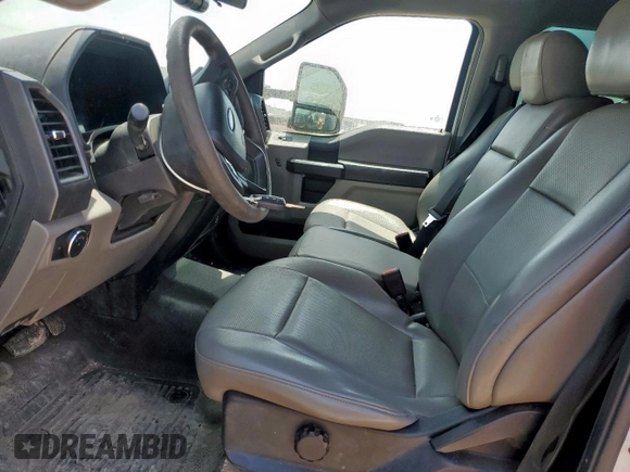 2021 Ford F-250 XL with VIN 1FT7W2B69MEC89060, listed as a Copart auction lot 56727635 with 221,612 mi miles and Salvage title. Bid and sale history available at DreamBid. Image 7.