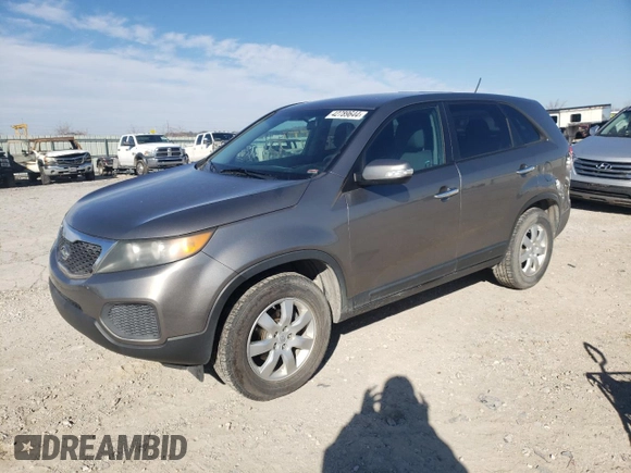 2011 Kia Sorento LX with VIN 5XYKT3A11BG089129, listed as a Copart auction lot 42789644 with 150,394 mi miles and Salvage Title. Bid and sale history available at carsss.com. Image 1.
