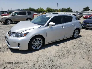 2012 Lexus CT 200h z VIN JTHKD5BH8C2095881, wystawiony jako Copart lot #64307165 z przebiegiem 164 999 mil mil oraz Szkoda całkowita • Salvage title. Historia ofert i sprzedaży dostępna na DreamBid. Obrazek 1.